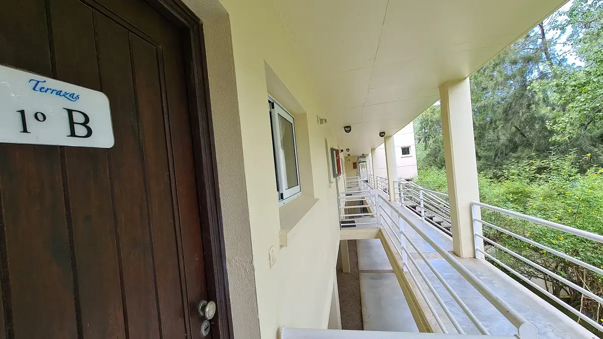 Terrazas de Carilo 1B living alquiler temporario Cariló